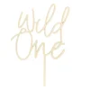 Wild One trätopp, 22 cm