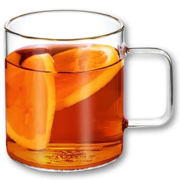 Wilmax glasmuggar för kaffe och te 500 ml – 6-pack