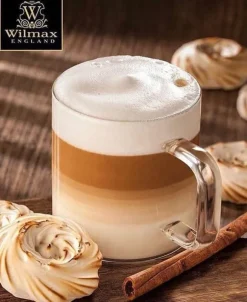 Wilmax glasmuggar för kaffe och te 500 ml – 6-pack