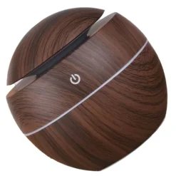 Wood Grain USB luftfuktare för sovrum, vardagsrum, kontor och bil
