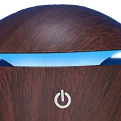 Wood Grain USB luftfuktare för sovrum, vardagsrum, kontor och bil