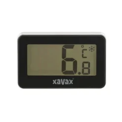 Xavax digital termometer för kyl- och frysbox, svart