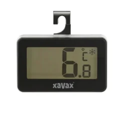 Xavax digital termometer för kyl- och frysbox, svart