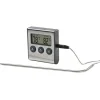 XAVAX Köttermometer Digital Timer Kabelsensor