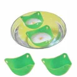 YF12537-Set med 4 ägg Poacher Pocherat ägg Silikon Bakeware Köksredskap