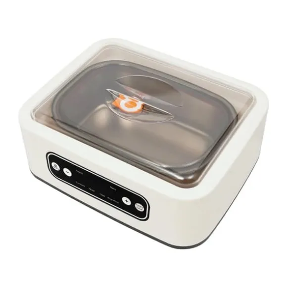 Yoghurtmaskin - Elektrisk - 1,6 L - 9 Koppar 100 ml - LED-display - Touchknappar - 20 W 220 V 50 Hz EU-kontakt - 304 Rostfritt stål/glas - Vit
