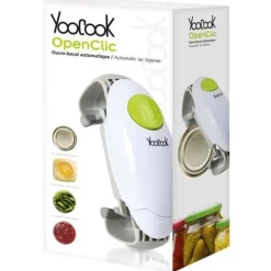 YOOCOOK elektrisk automatisk burköppnare för diametrar från 1,25