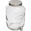 Yorkshire 8L DRYCKDISPENSER av GLAS transparent