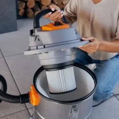 ZEEGMA Zonder Pro Multi våt- och torrdammsugare - 25L tank i rostfritt stål - HEPA-filter - 1600W