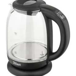 Zilan Vattenkokare i glas med digital skärm och LED, 1.7lt, 5 temperaturinställningar, 2200W
